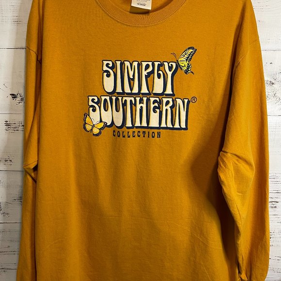 Simply Southern 'Rise Above & Beyond' LS T-Shirt Sz Med. NWT - Picture 4 of 4